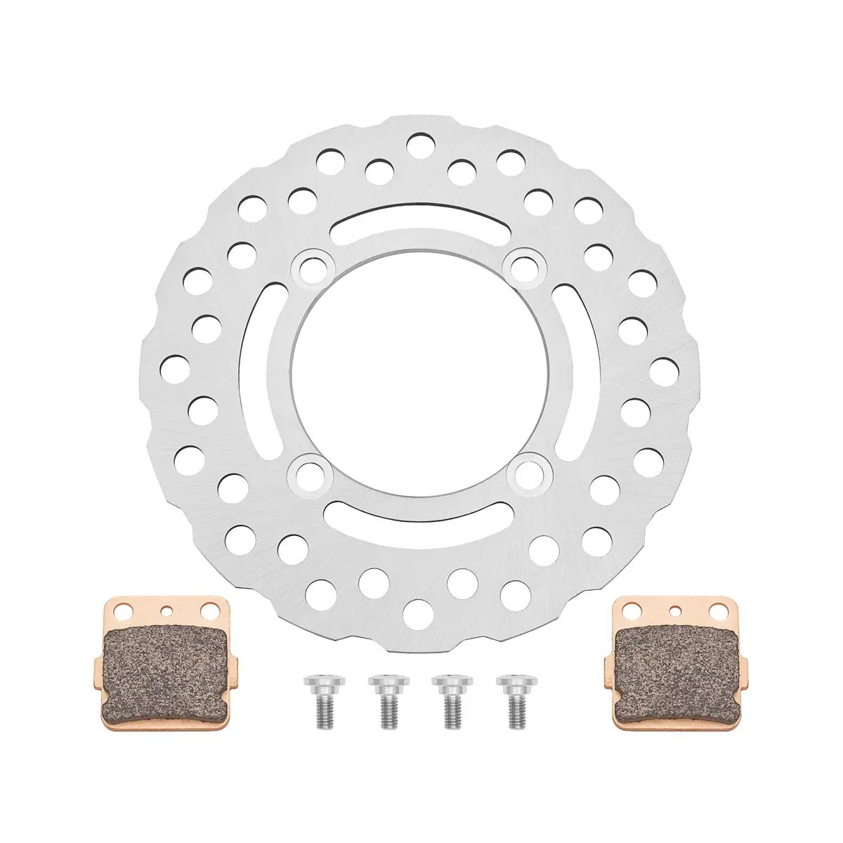 TB Parts Brake Pad & Rotor Kit, Rear – KLX140 R&L Models only